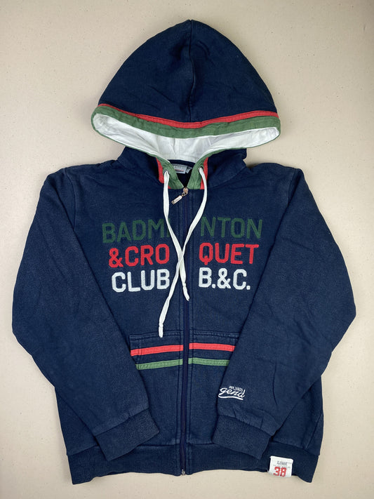 Felpa con zip e cappuccio