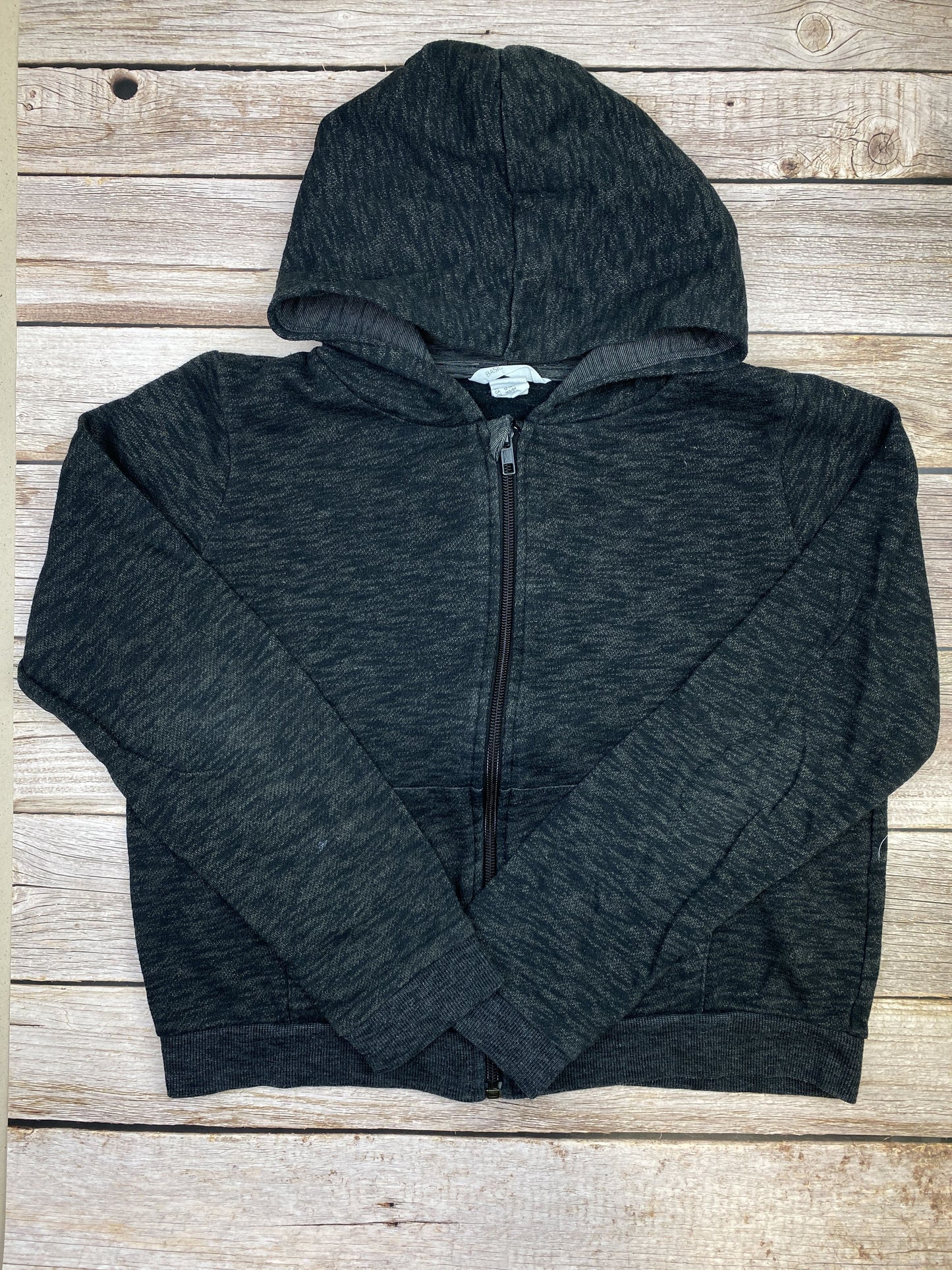 Felpa con zip e cappuccio