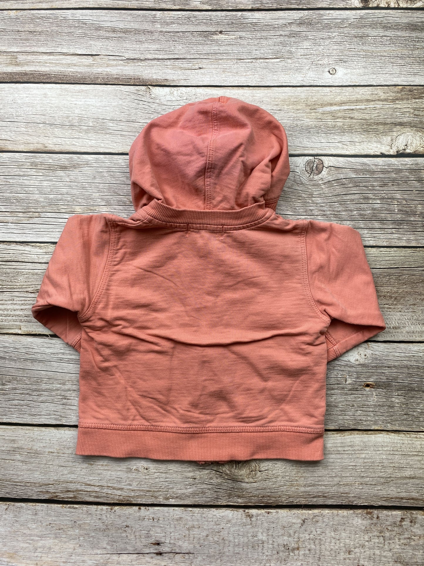 Felpa con zip e cappuccio