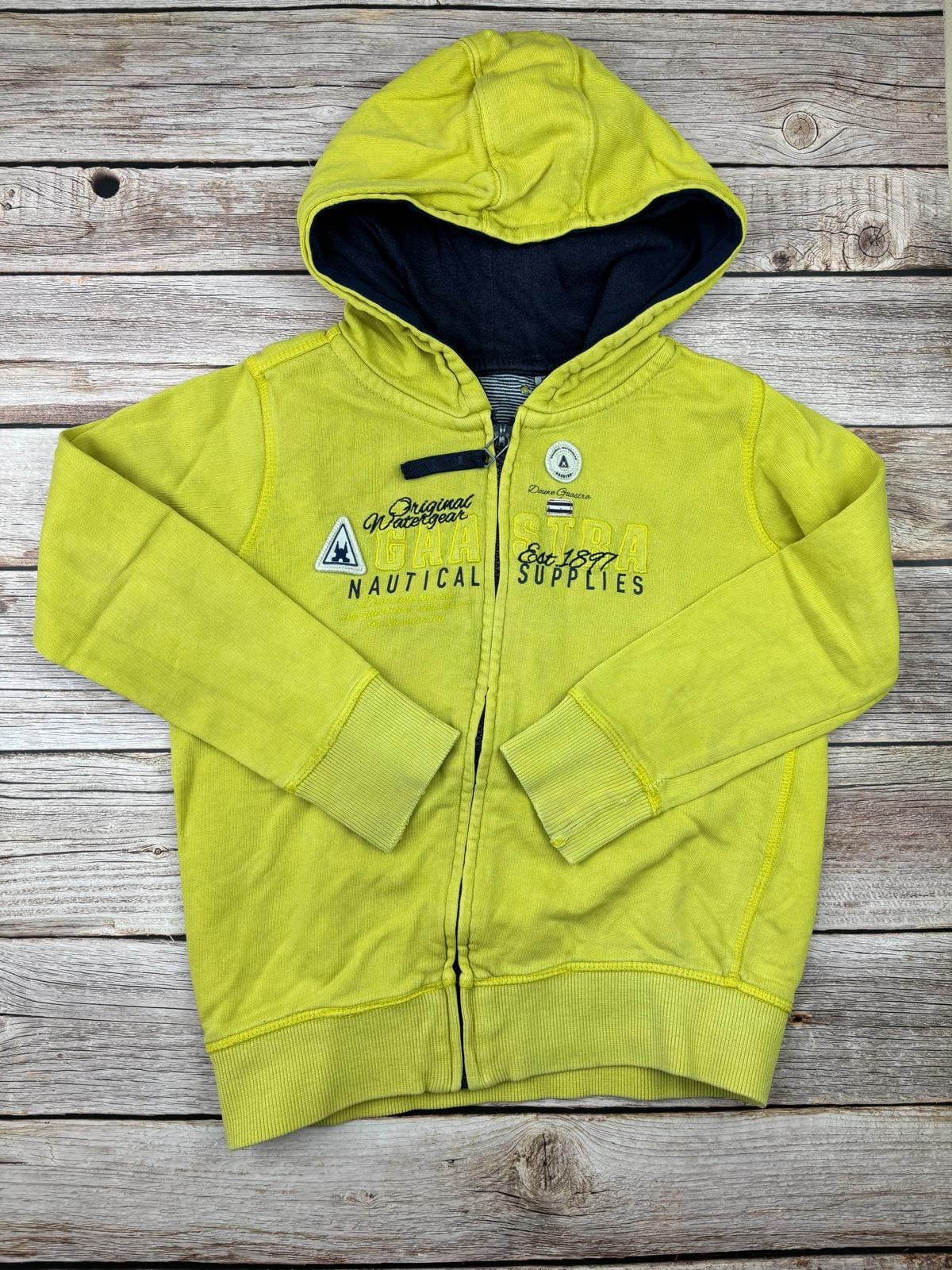 Felpa con zip e cappuccio