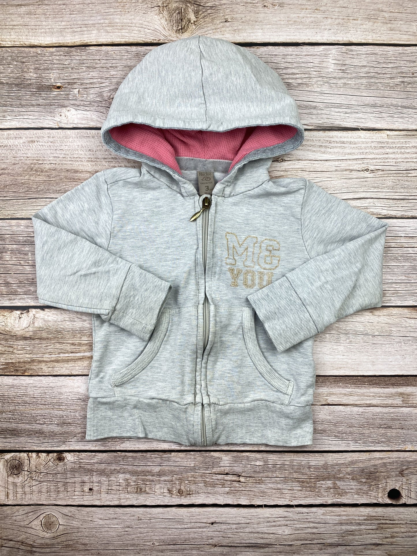 Felpa con zip e cappuccio