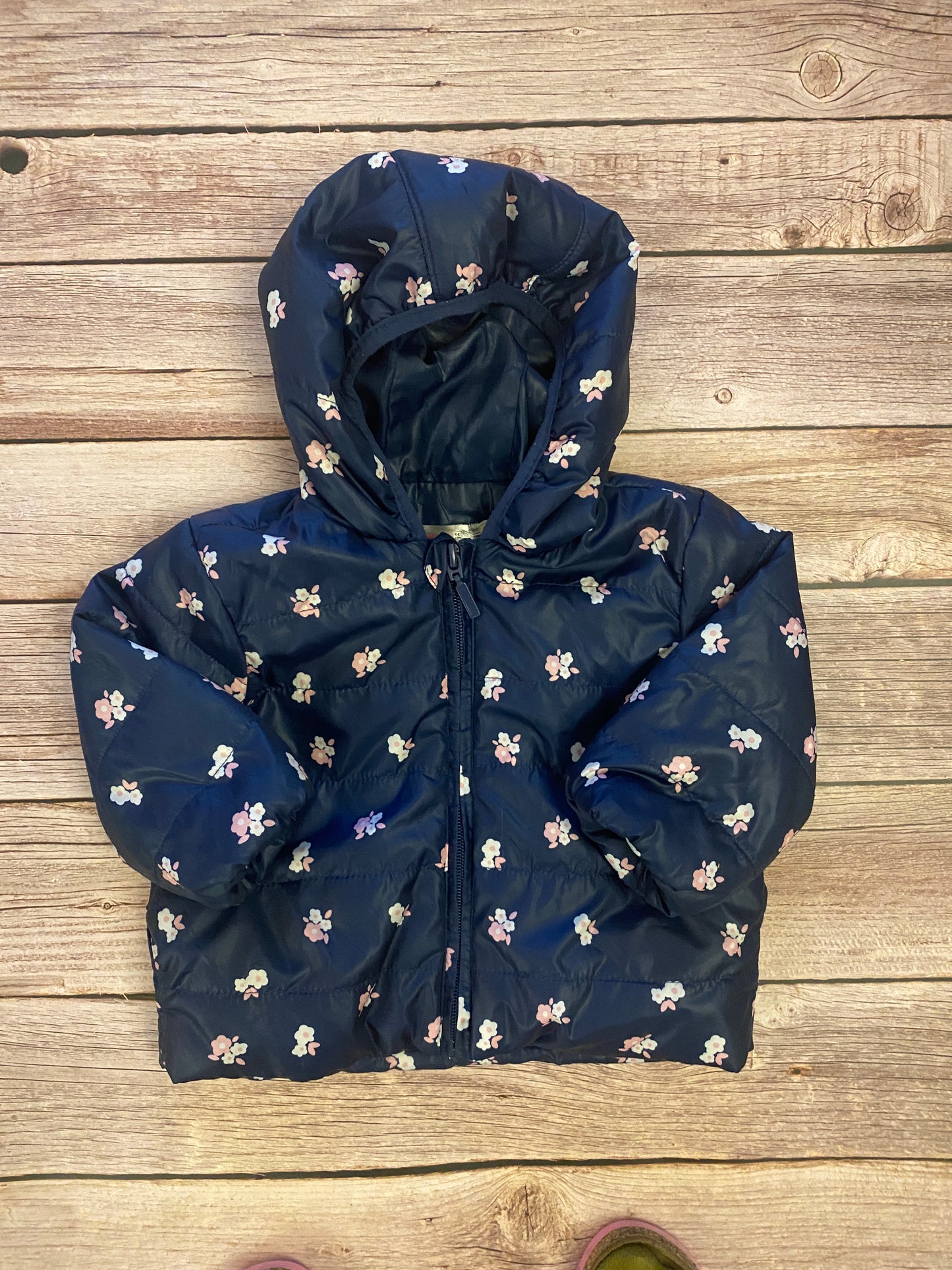 Piumino con cappuccio