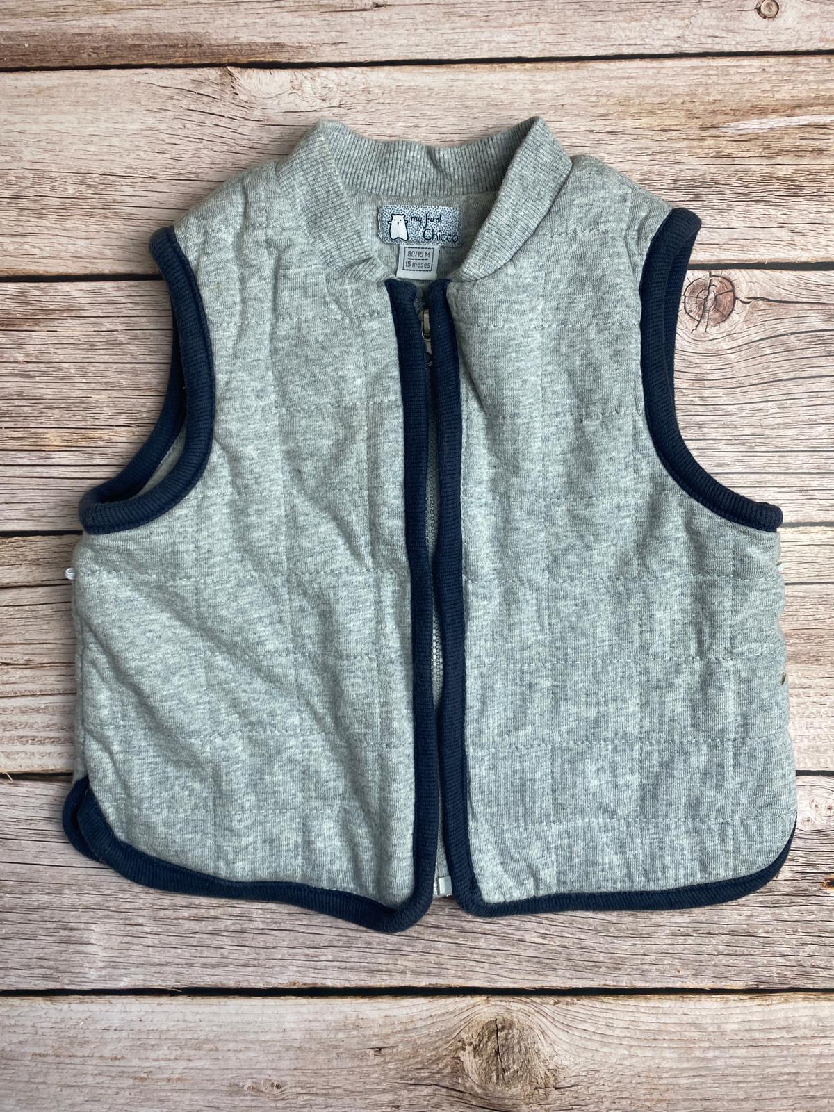 Gilet imbottito in jersey