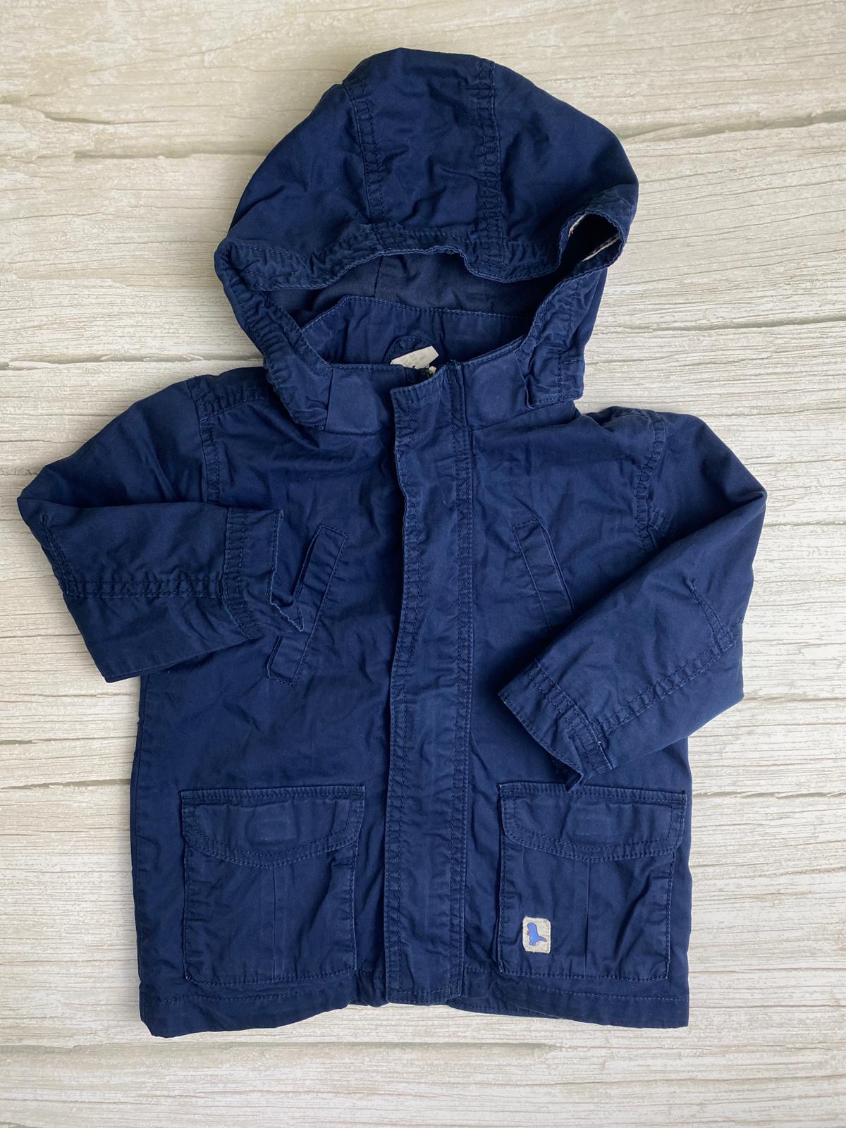 Parka in cotone con cappuccio staccabile