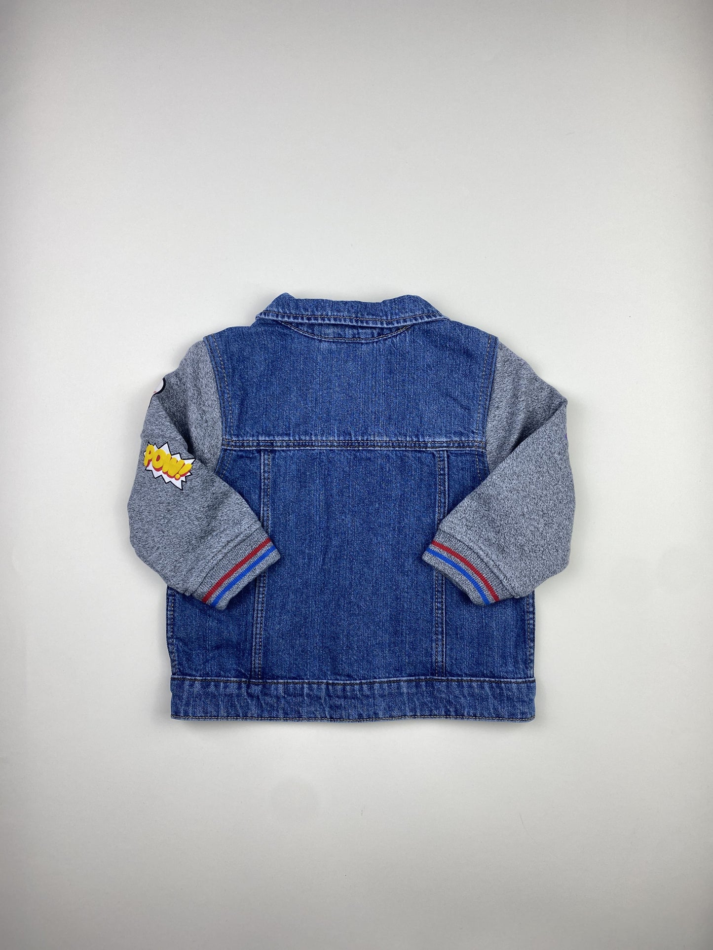 Giacca con bottoni in jeans