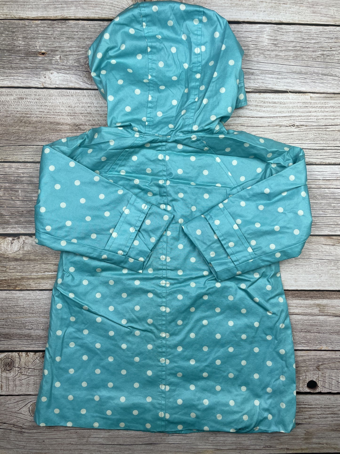 Giacca a vento cerata con cappuccio