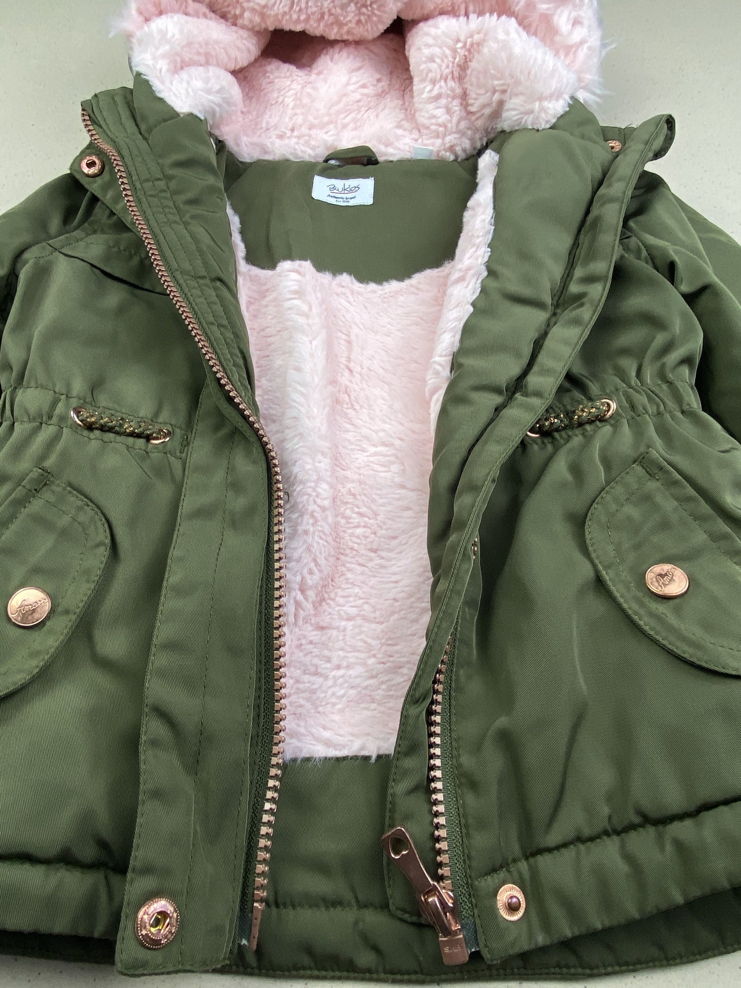Giacca parka imbottita