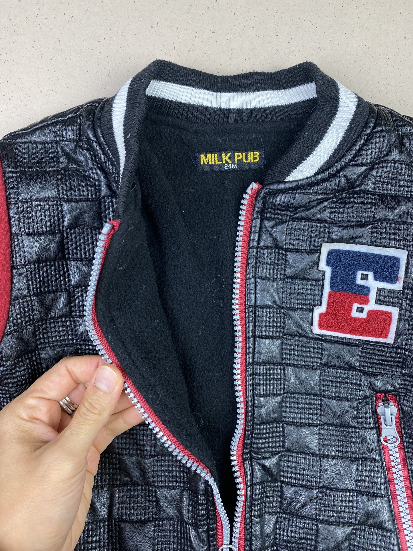 Giacca in pelle