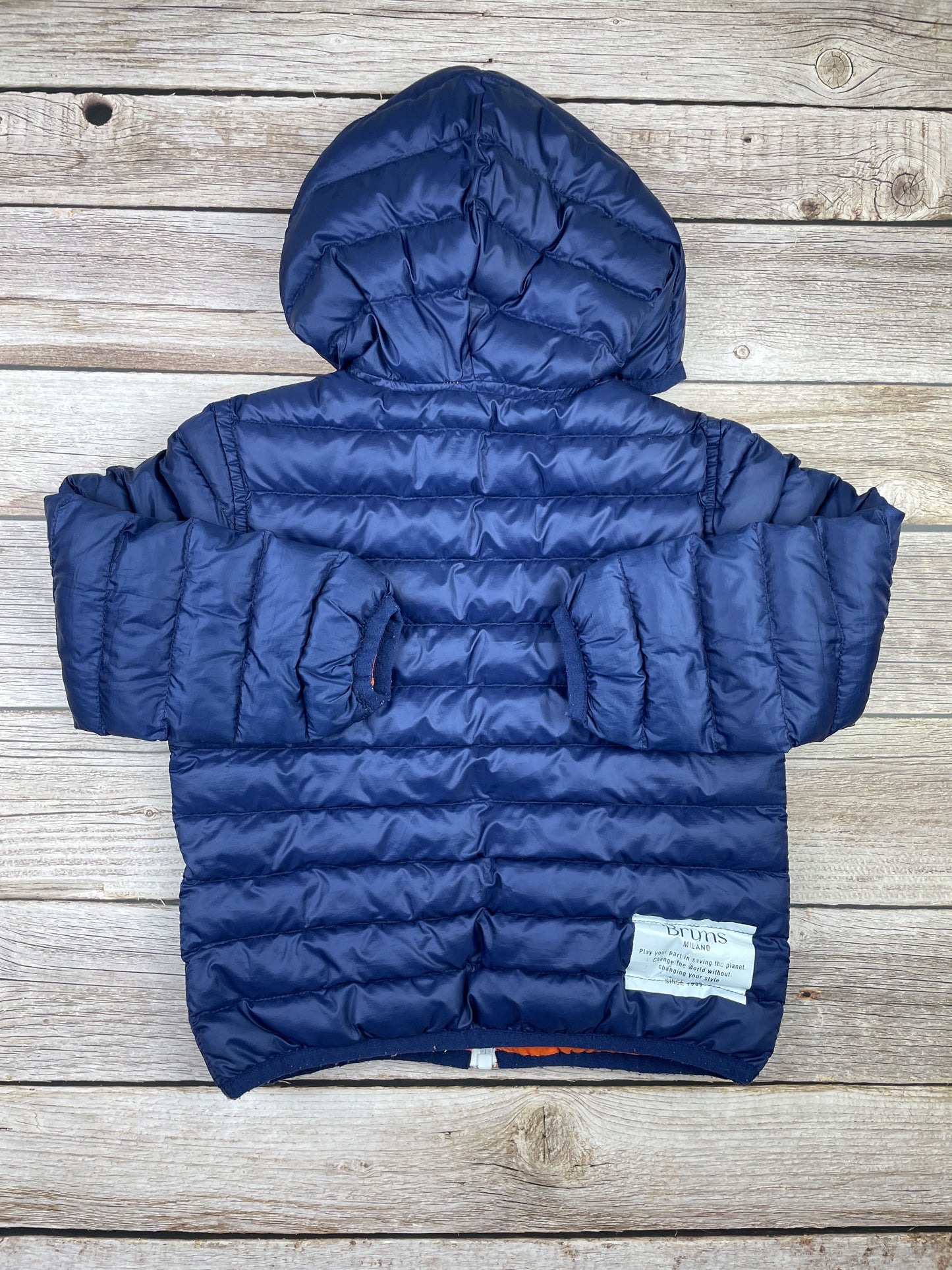 Giacca piumino double face