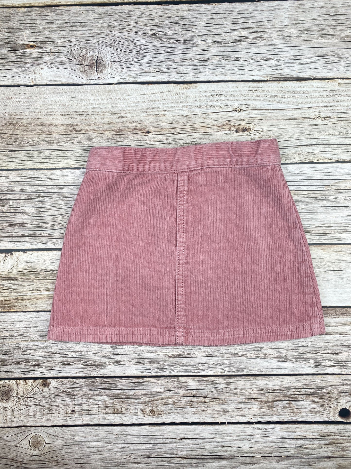 Gonna in velluto a coste