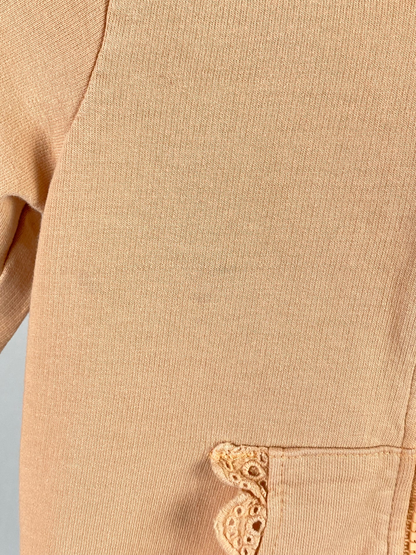 Felpa full zip con cappuccio