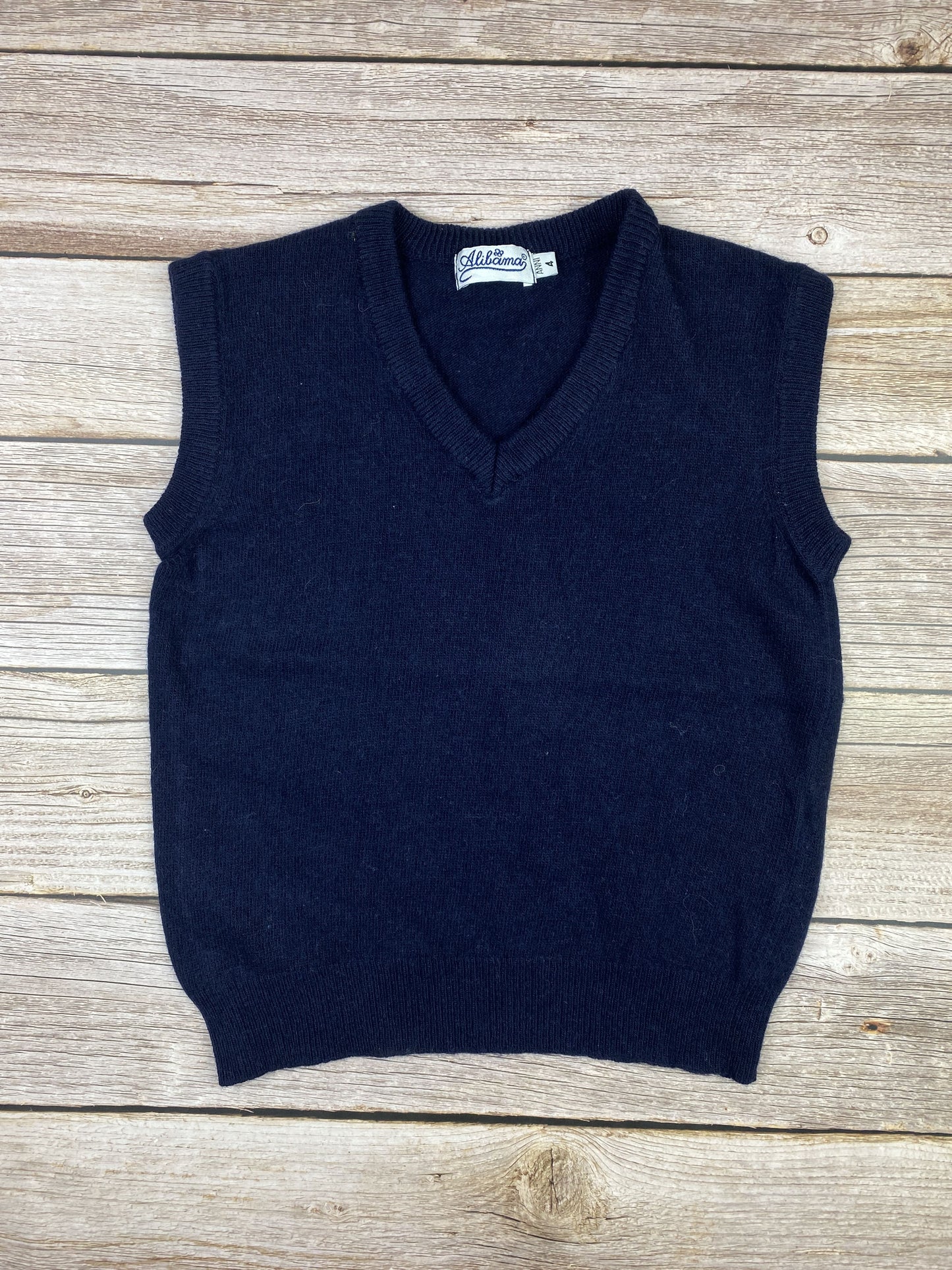 Maglione senza manica