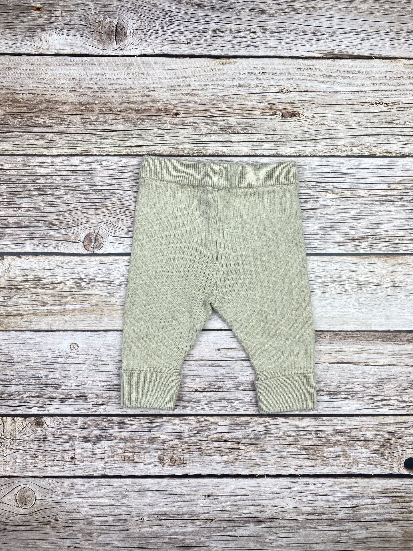 Pantalone leggins in maglia di cotone