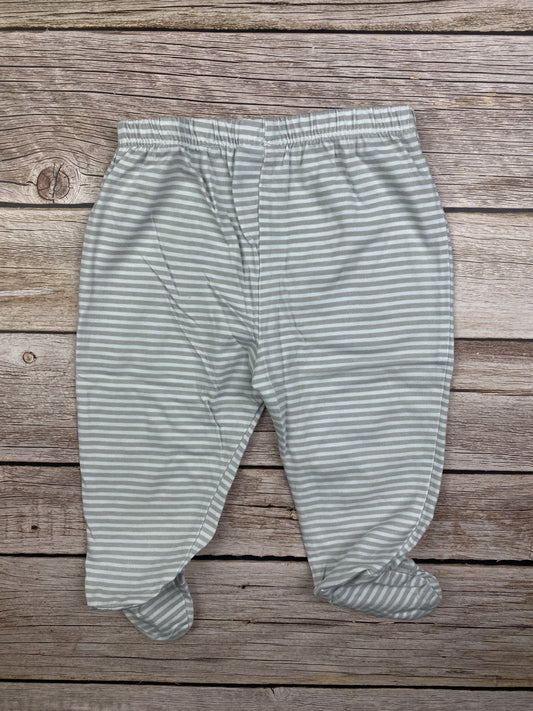 Pantalone in jersey con piedini
