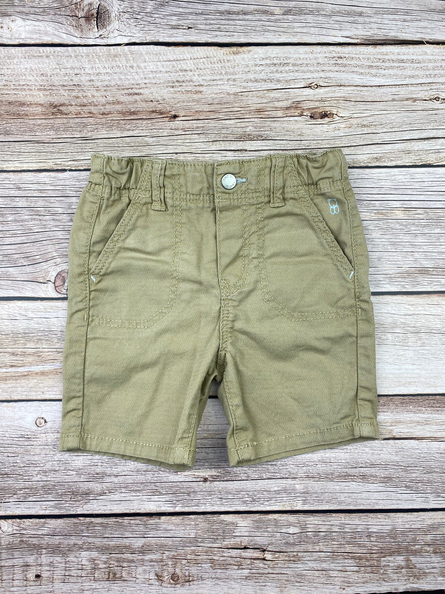 Pantaloncini in tela di cotone