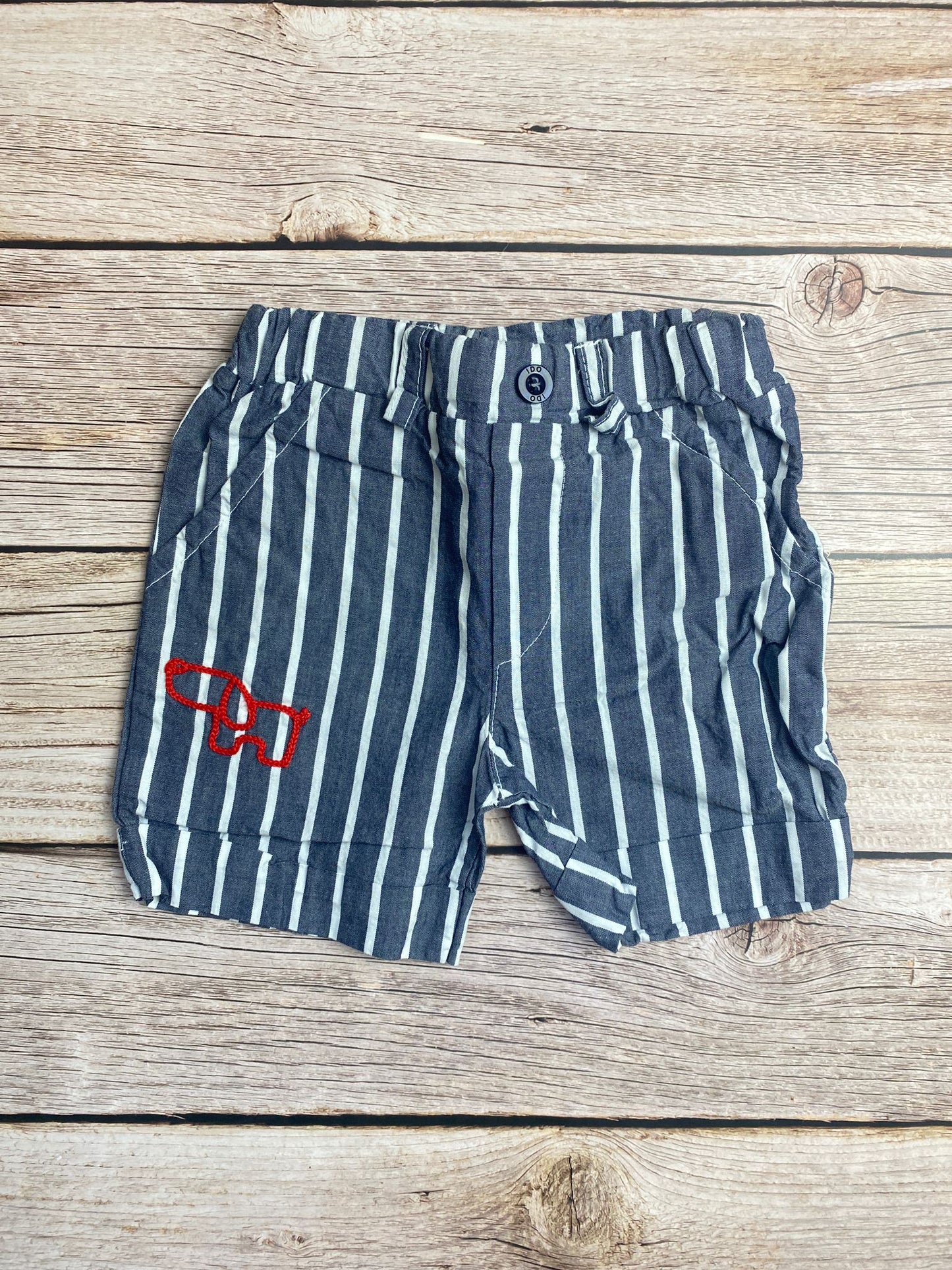 Pantaloncino in tela di cotone