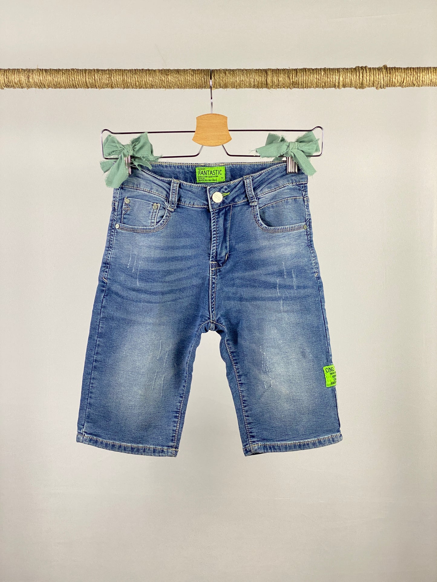 Pantaloncino in jeans