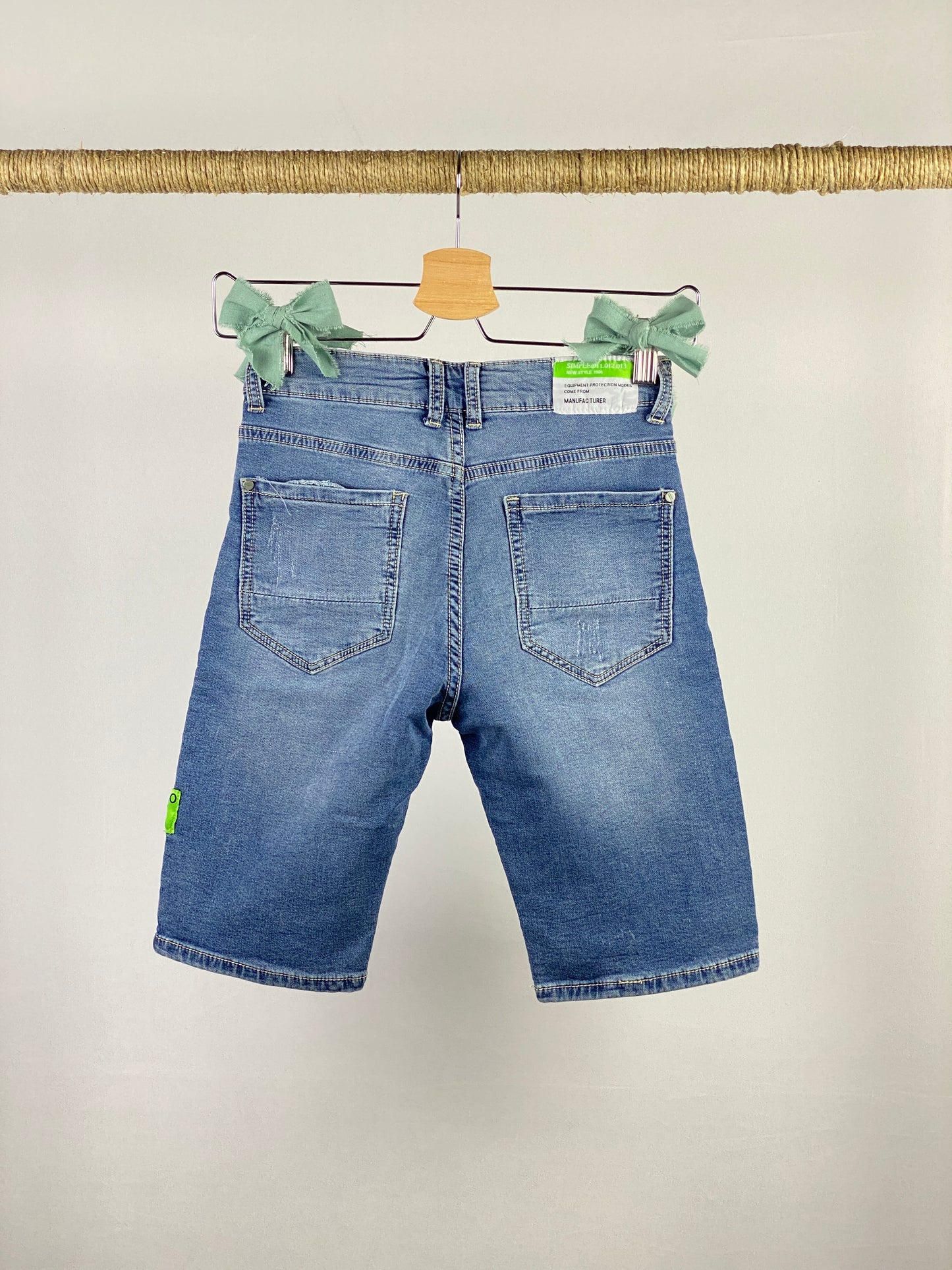 Pantaloncino in jeans