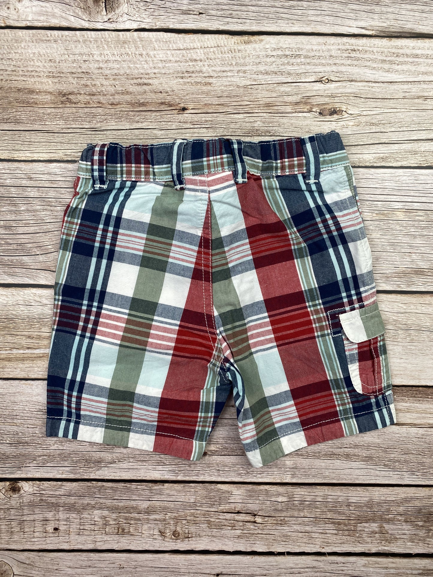 Pantaloncino in tela di cotone