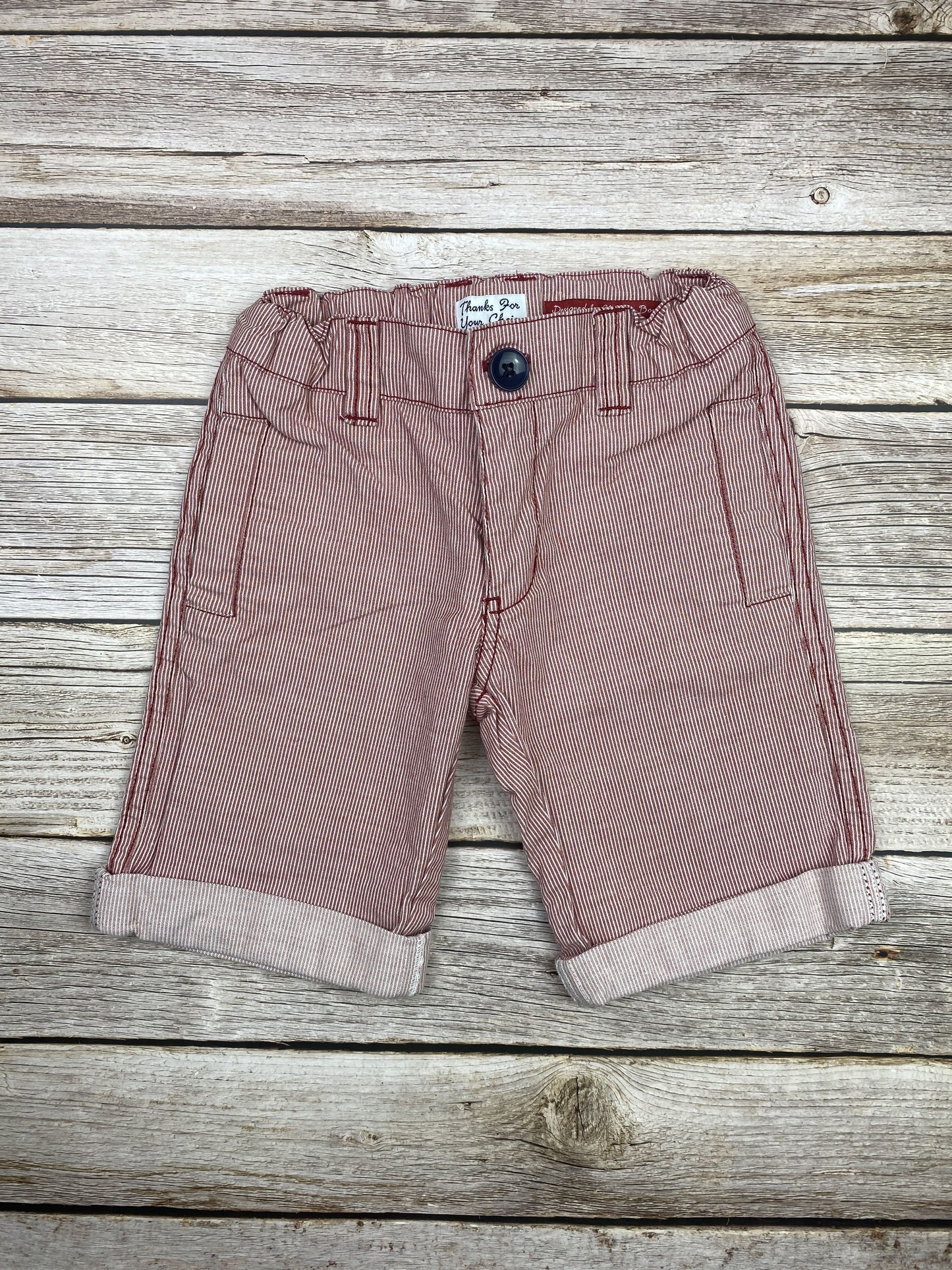 Pantaloncino in tela di cotone