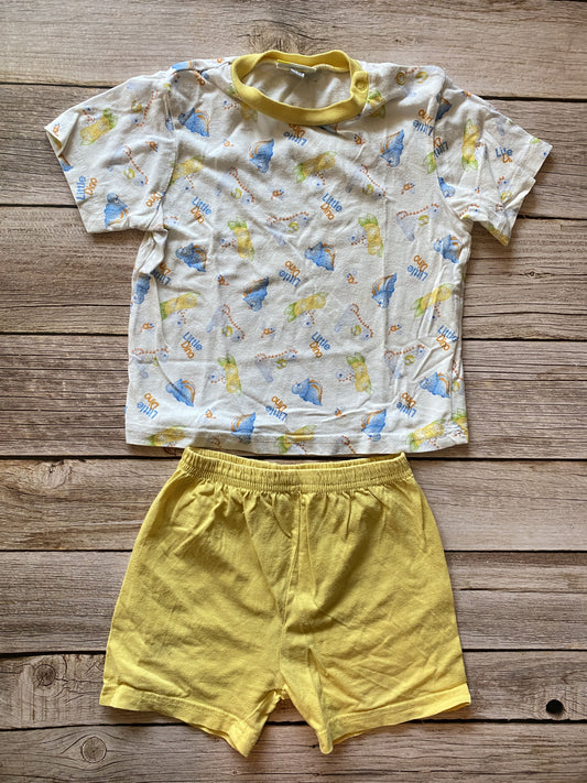 Set t-shirt manica corta e pantaloncino