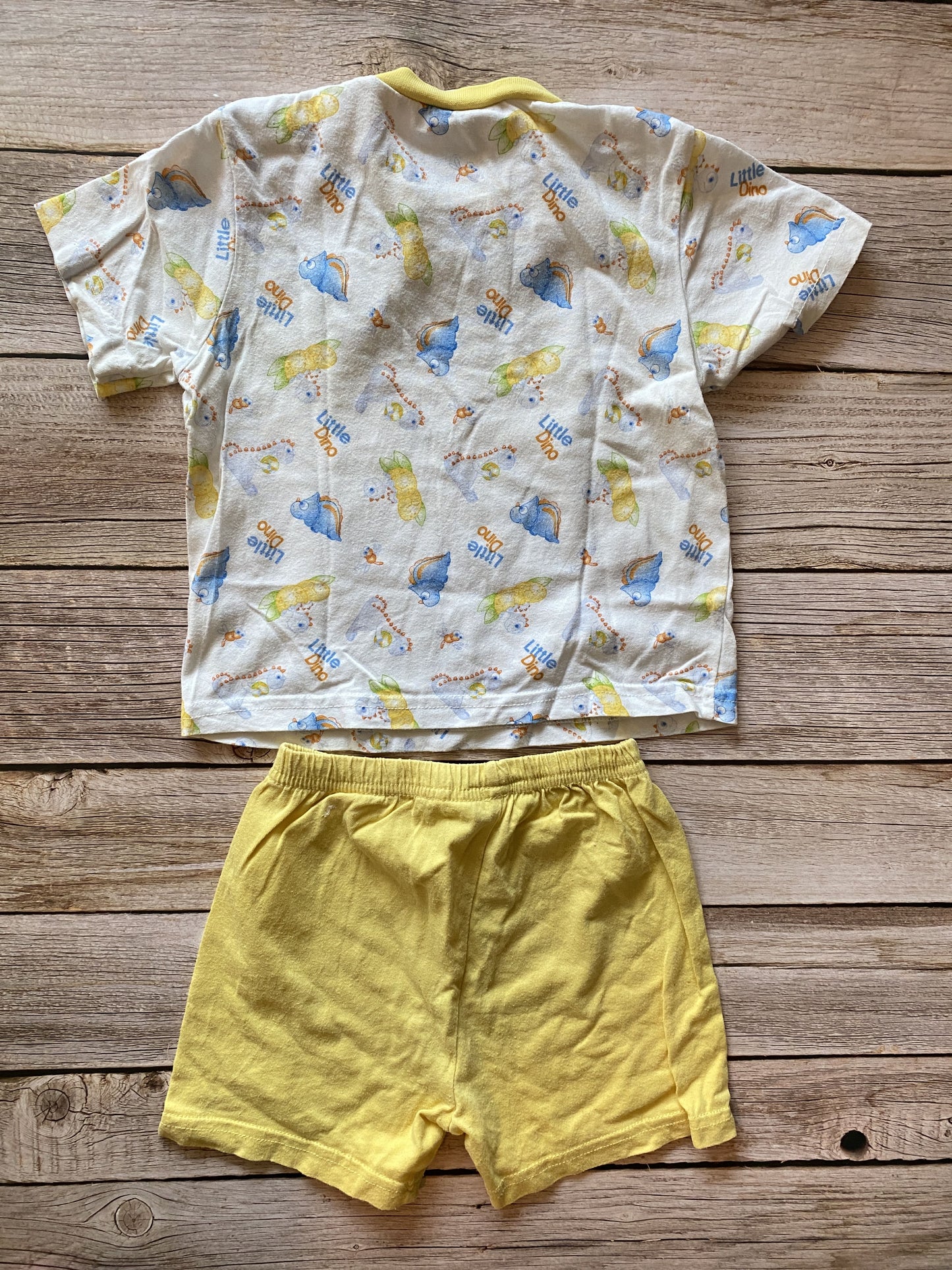 Set t-shirt manica corta e pantaloncino
