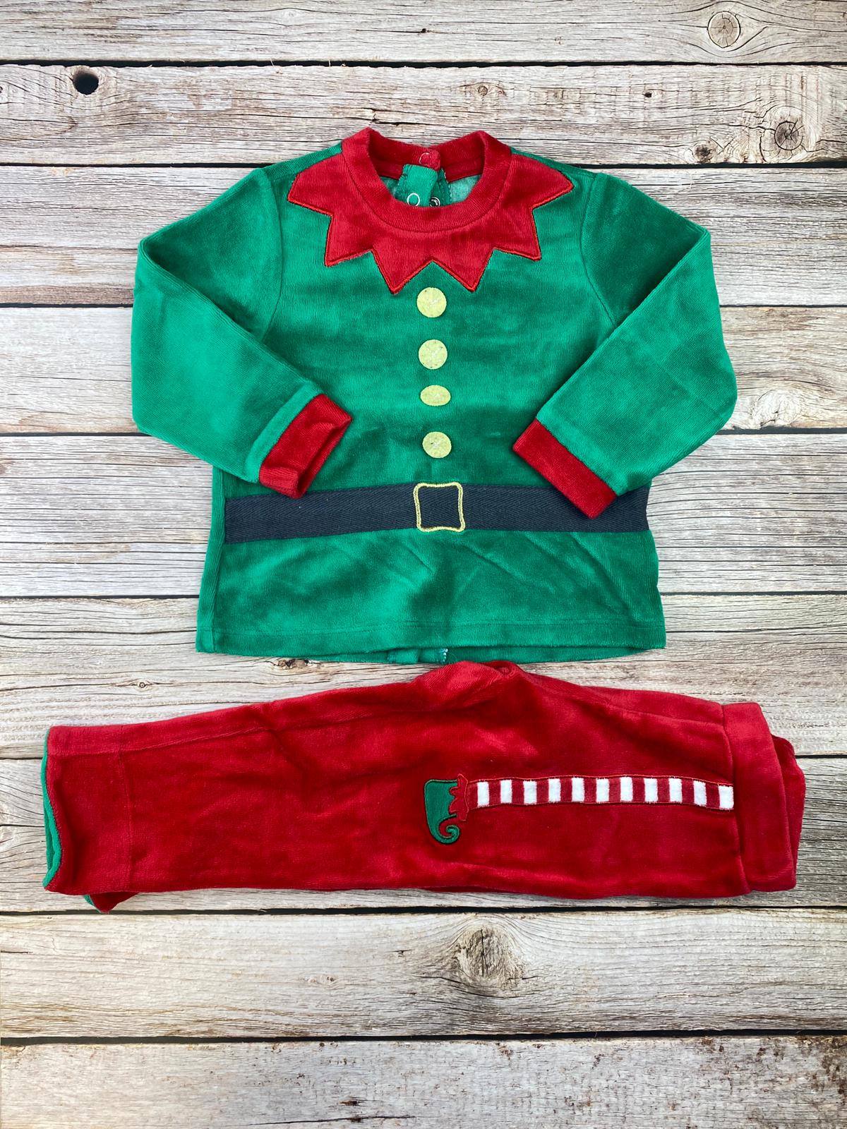 Tutina natalizia in ciniglia