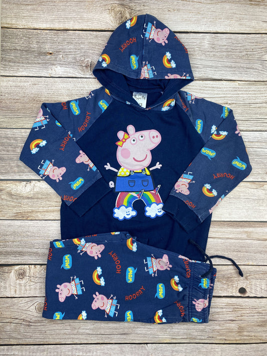 Set pantalone e felpa con cappuccio