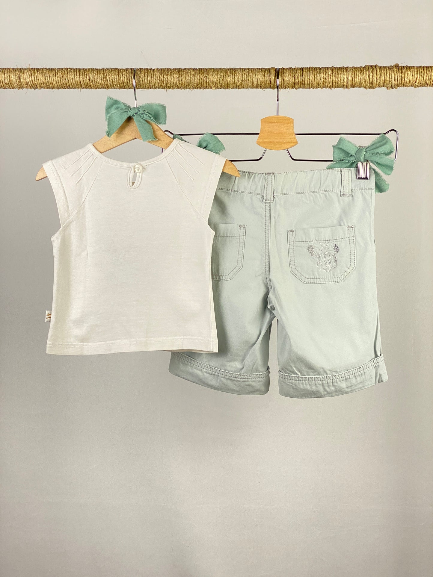 Set t-shirt manica corta e pantaloncino cargo