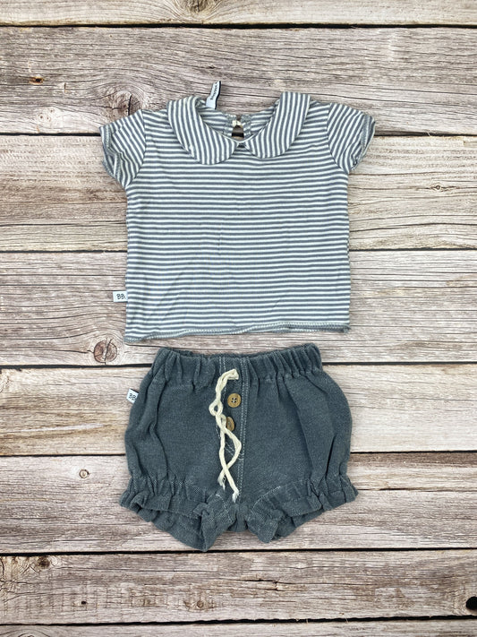 Set t-shirt e pantalone corto