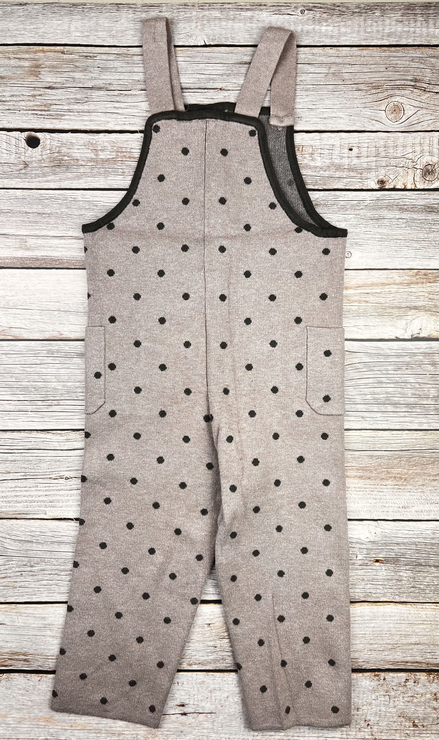 Salopette in maglia di cotone