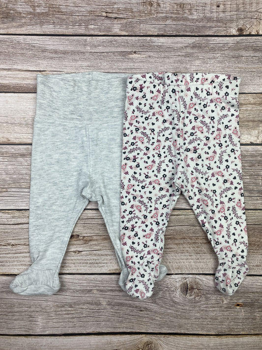Set pantaloni con piedini