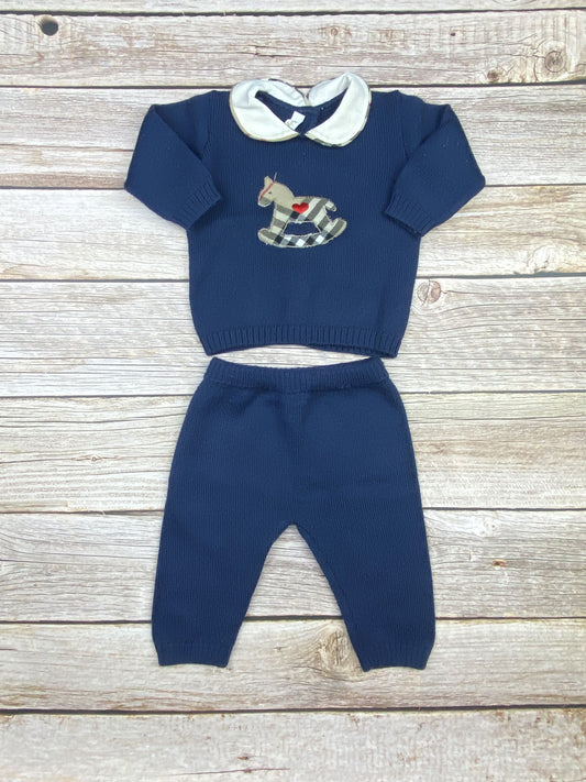 Set Maglione girocollo e pantalone