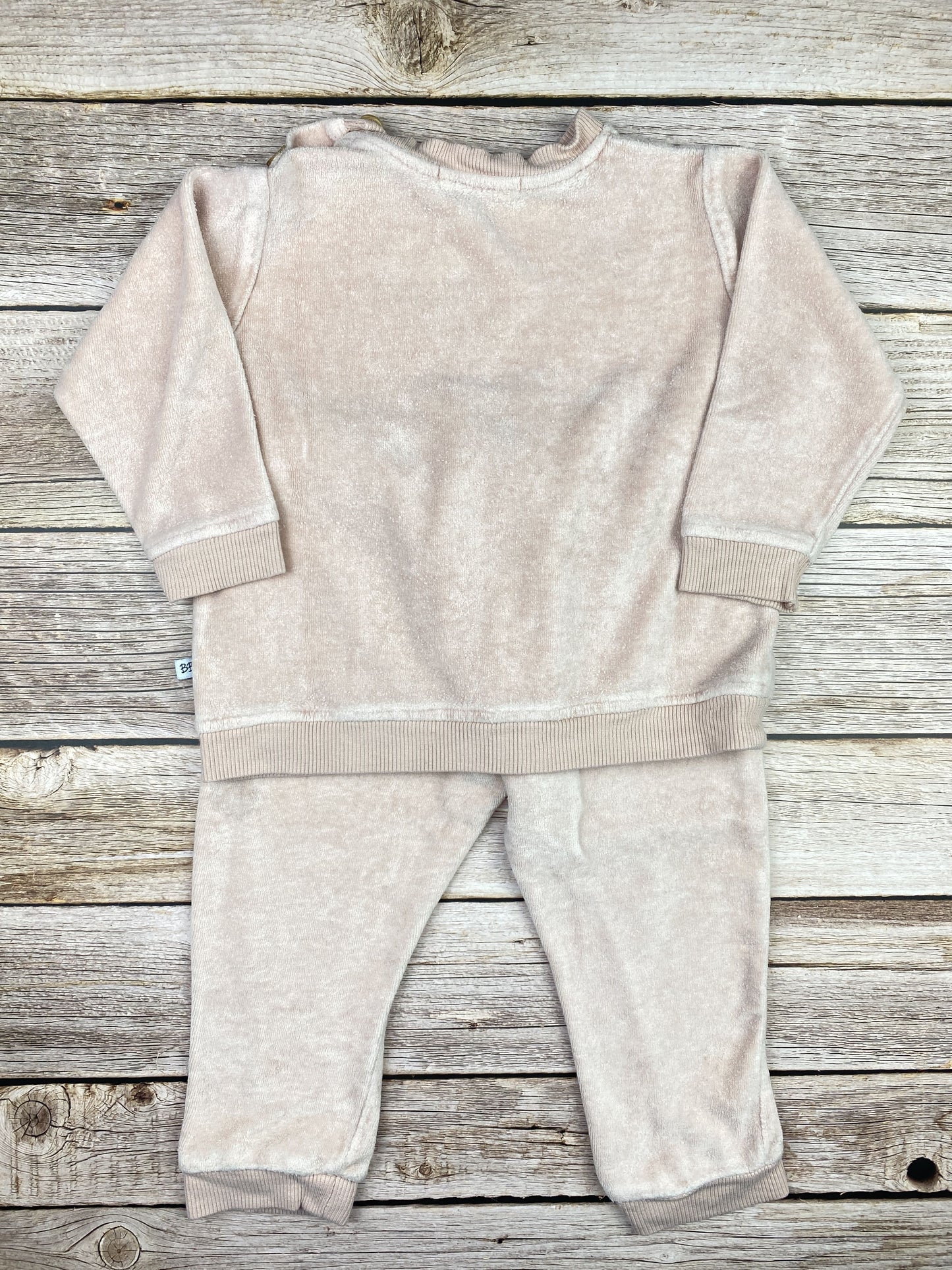 Set felpa e pantalone in ciniglia