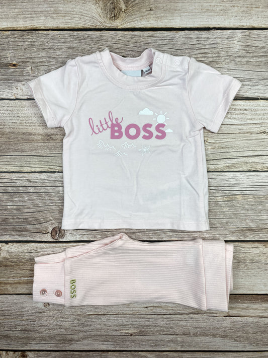 Set t-shirt manica corta e pantalone