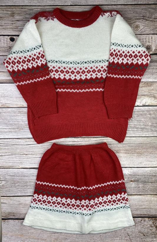 Set maglione e gonna