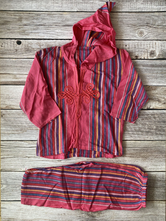Set t-shirt manica lunga e pantalone