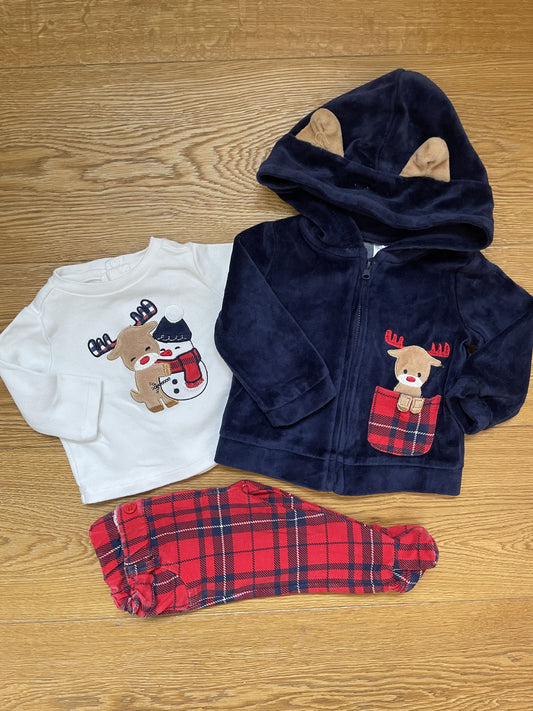 Set felpa, pantalone e t-shirt