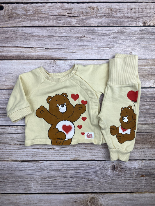 Set felpa girocollo e pantalone