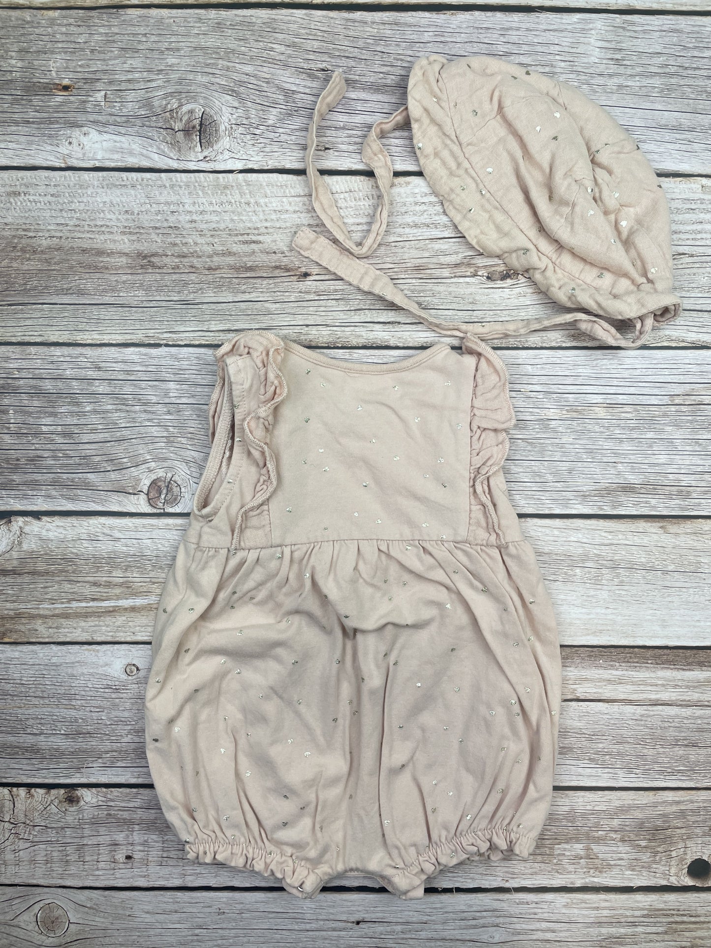 Set tutina pagliacetto e cappellino