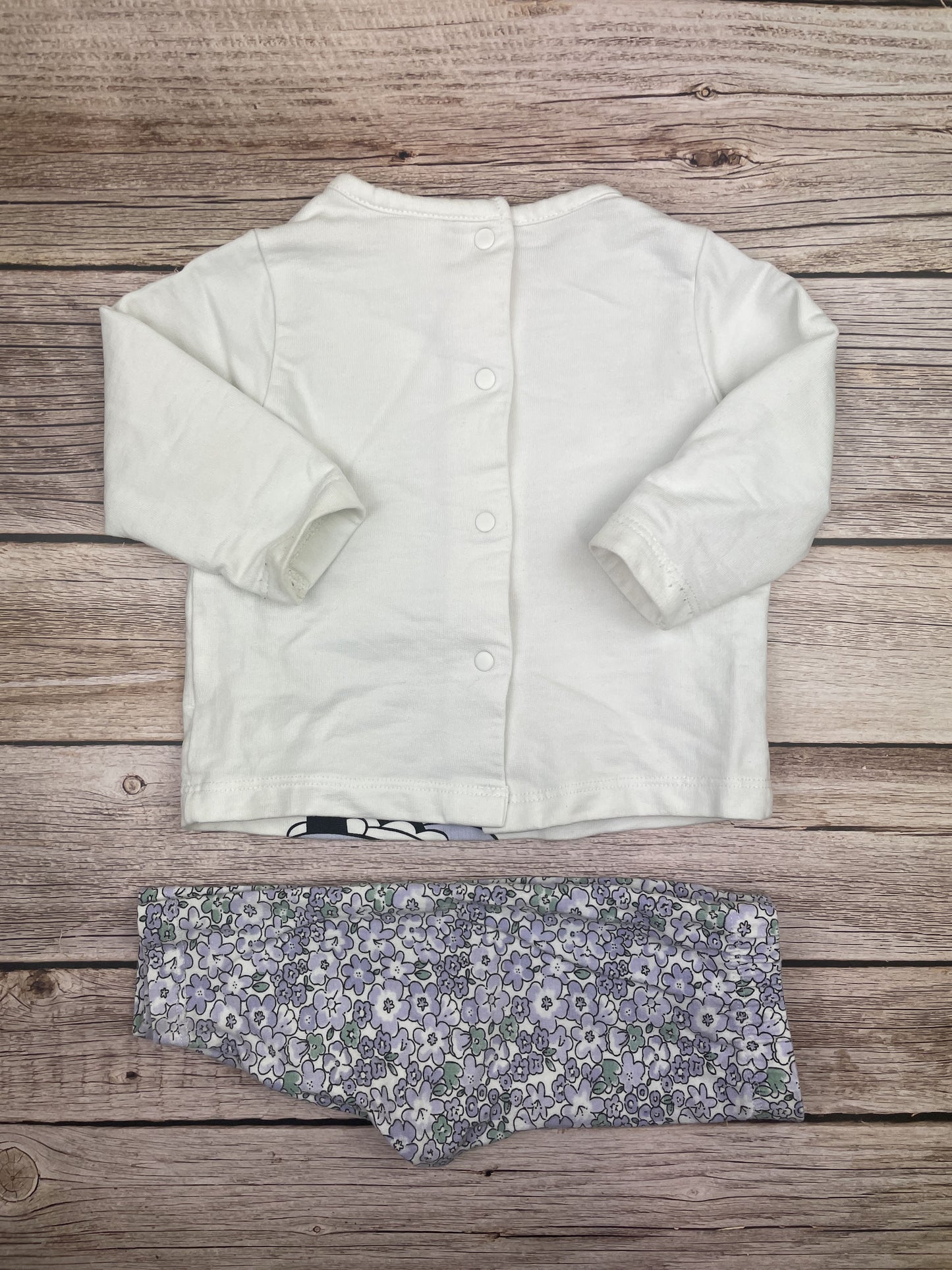 Set t-shirt manica lunga e pantalone leggins