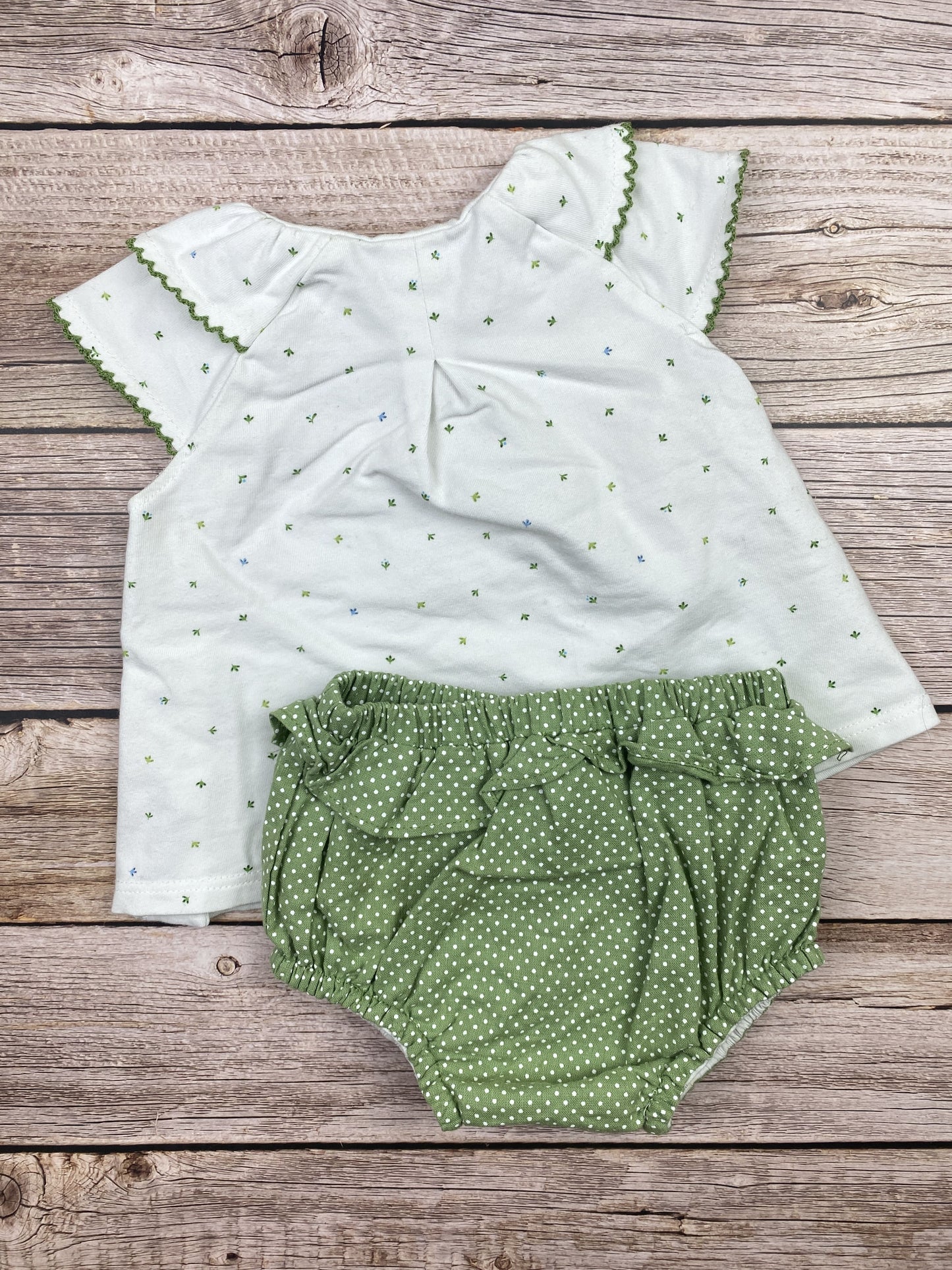 Set t-shirt senza manica e copripannolino