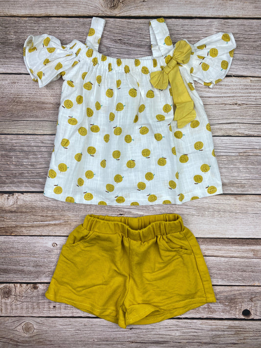 Set t-shirt senza manica e pantaloncino