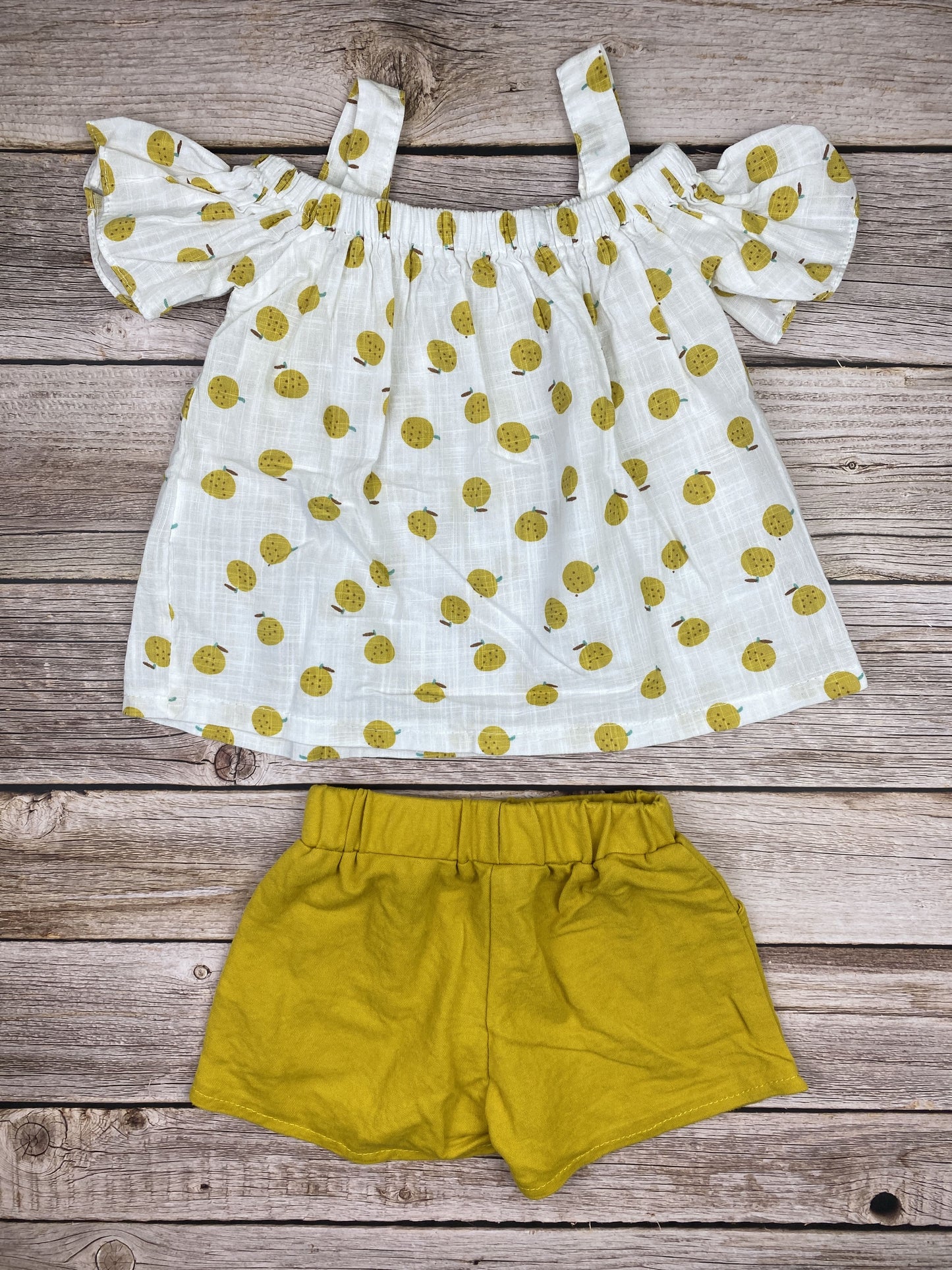 Set t-shirt senza manica e pantaloncino