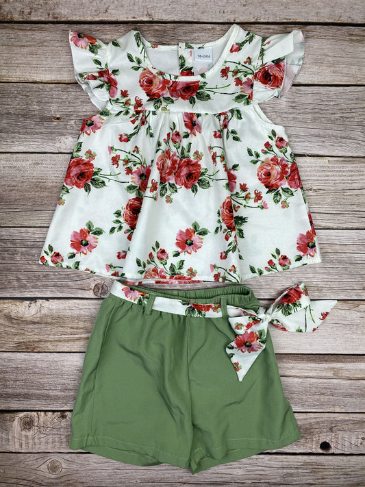 Set t-shirt manica corta e pantaloncino