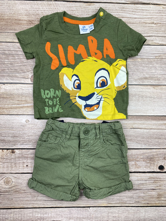 Set t-shirt manica corta e pantaloncino