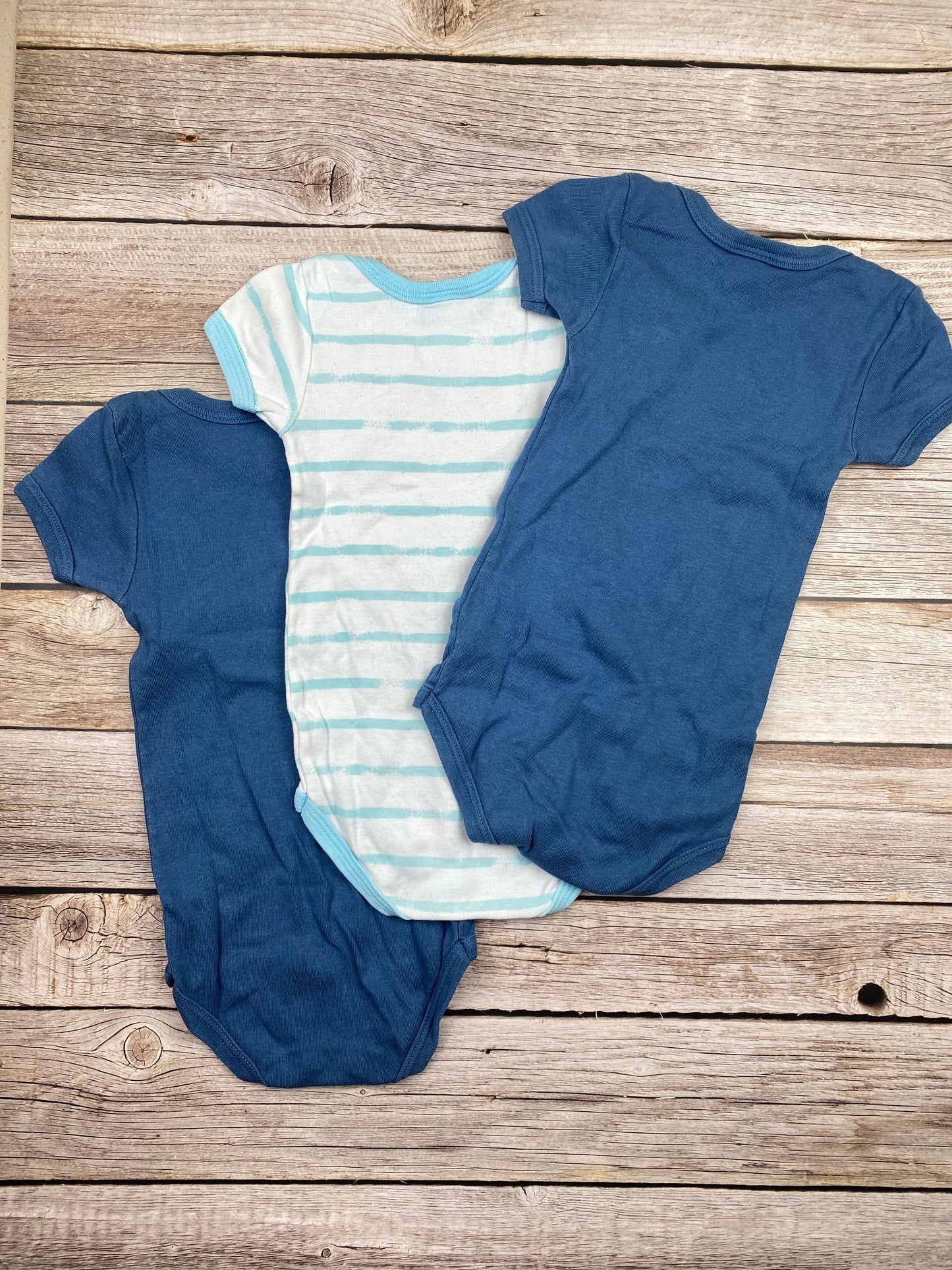 Set tre body manica corta