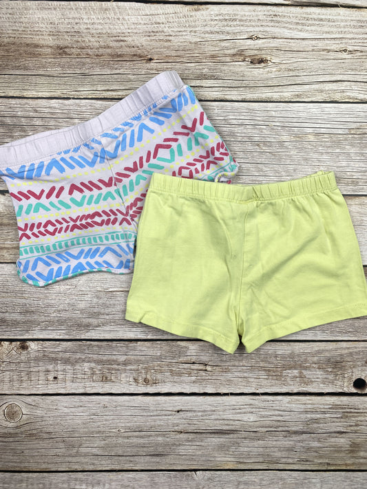 Set due pantaloncini