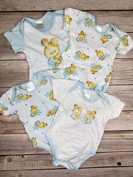 Set quattro body manica corta