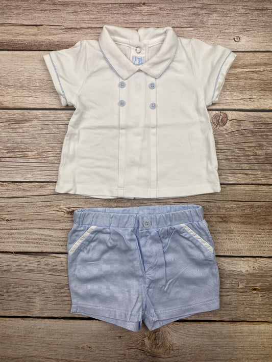 Set t-shirt manica corta e pantaloncino